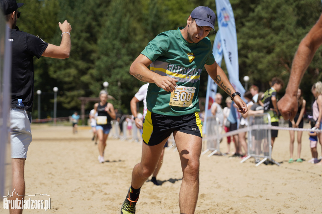 X Bieg 3 Plaż w Rudniku koło Grudziądza - zdjęcia na mecie