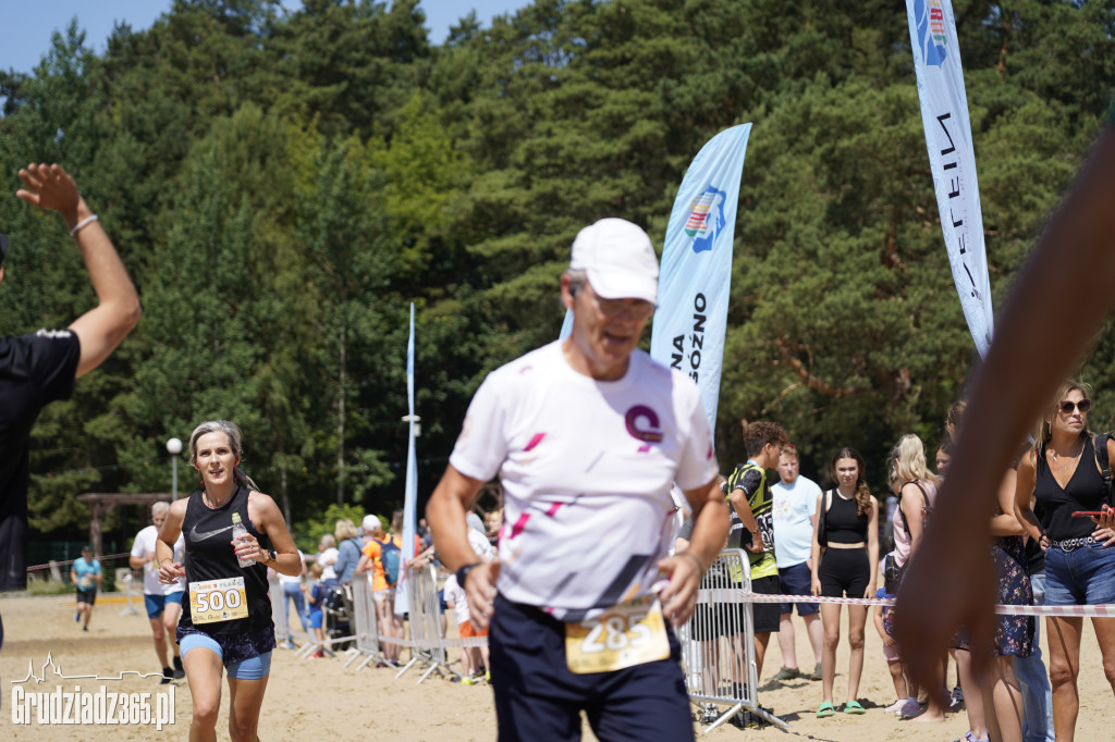 X Bieg 3 Plaż w Rudniku koło Grudziądza - zdjęcia na mecie
