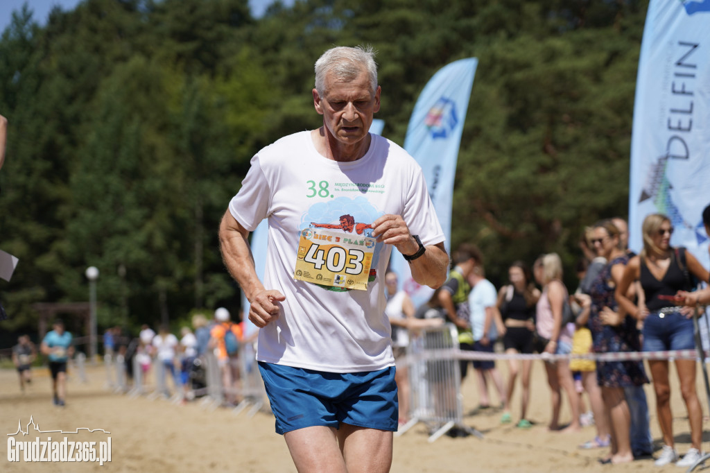 X Bieg 3 Plaż w Rudniku koło Grudziądza - zdjęcia na mecie