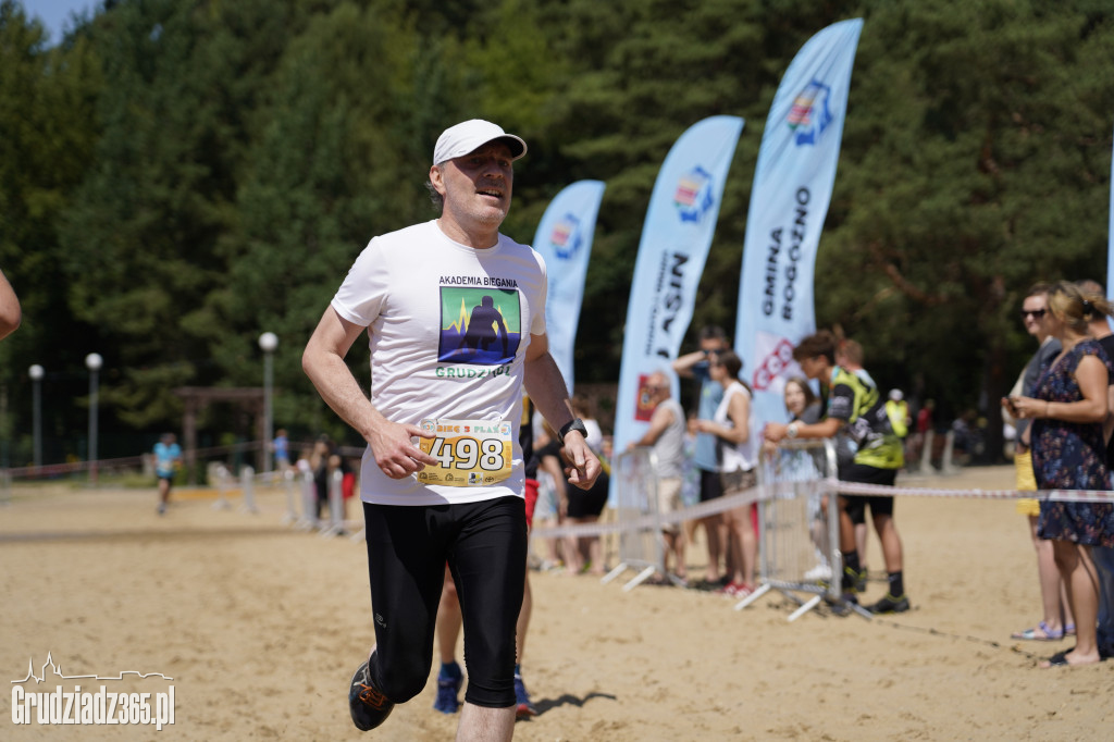 X Bieg 3 Plaż w Rudniku koło Grudziądza - zdjęcia na mecie