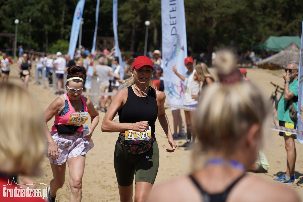 X Bieg 3 Plaż w Rudniku koło Grudziądza - zdjęcia na mecie