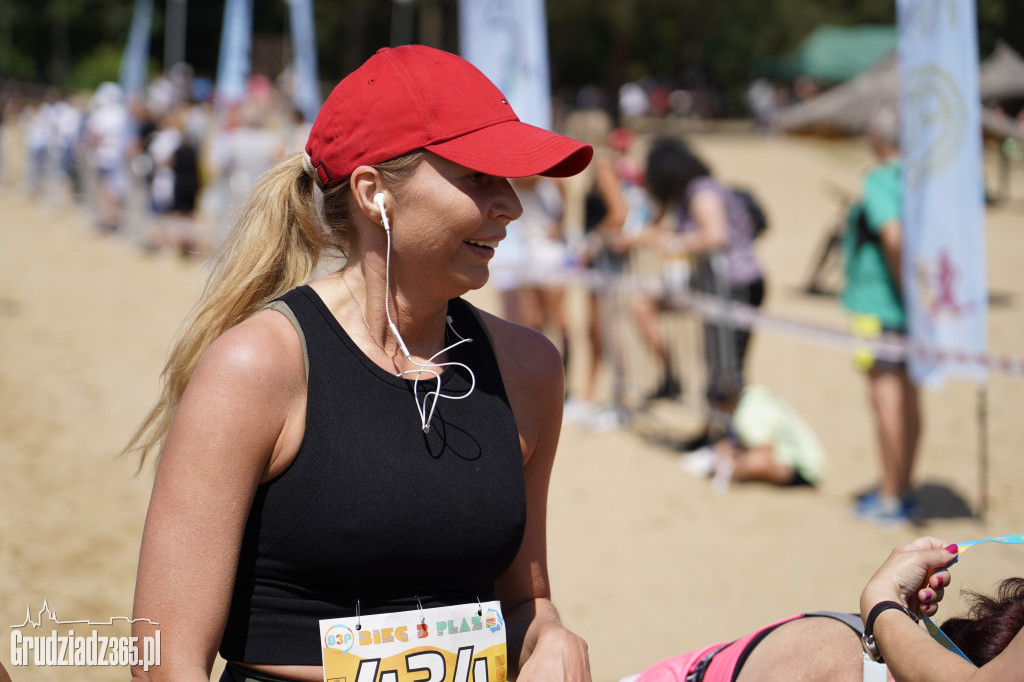 X Bieg 3 Plaż w Rudniku koło Grudziądza - zdjęcia na mecie