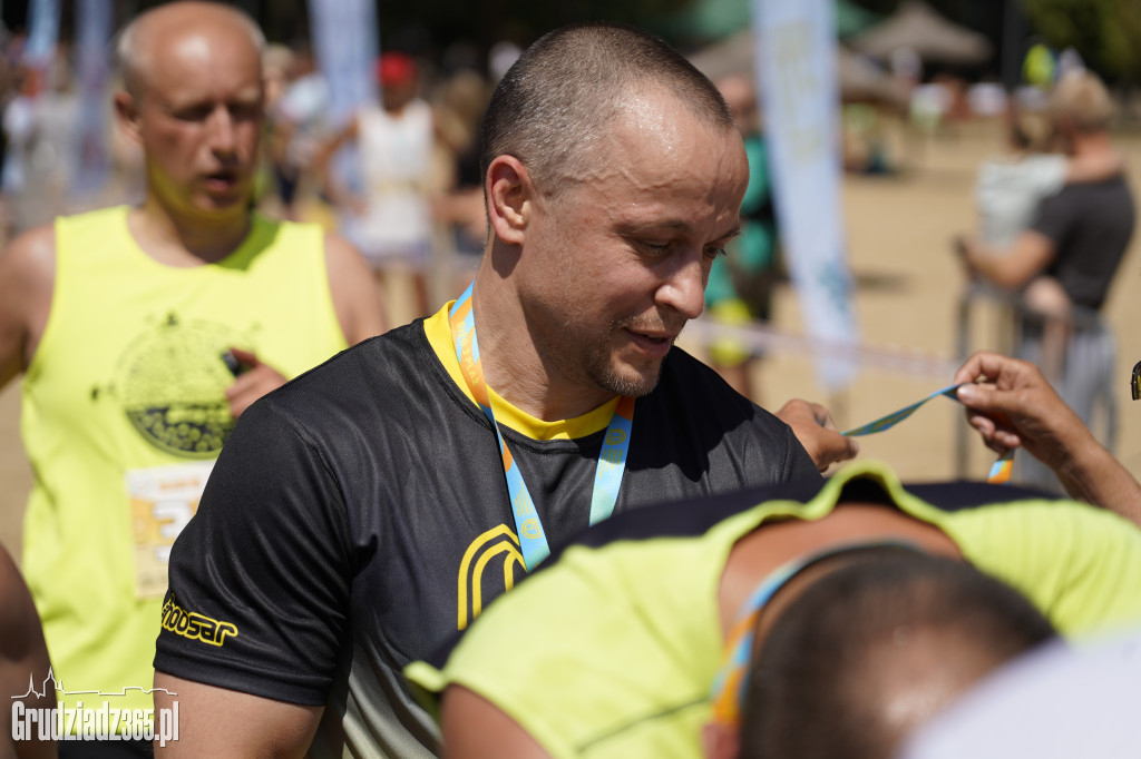 X Bieg 3 Plaż w Rudniku koło Grudziądza - zdjęcia na mecie