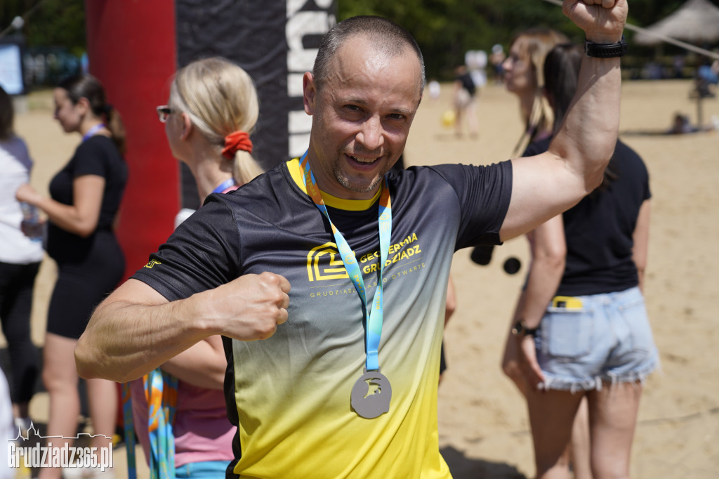 X Bieg 3 Plaż w Rudniku koło Grudziądza - zdjęcia na mecie