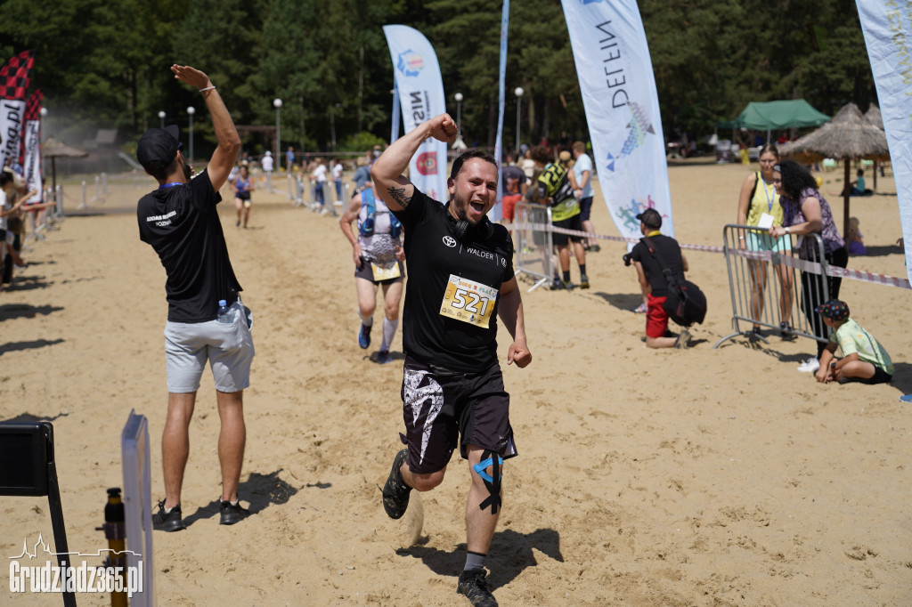 X Bieg 3 Plaż w Rudniku koło Grudziądza - zdjęcia na mecie