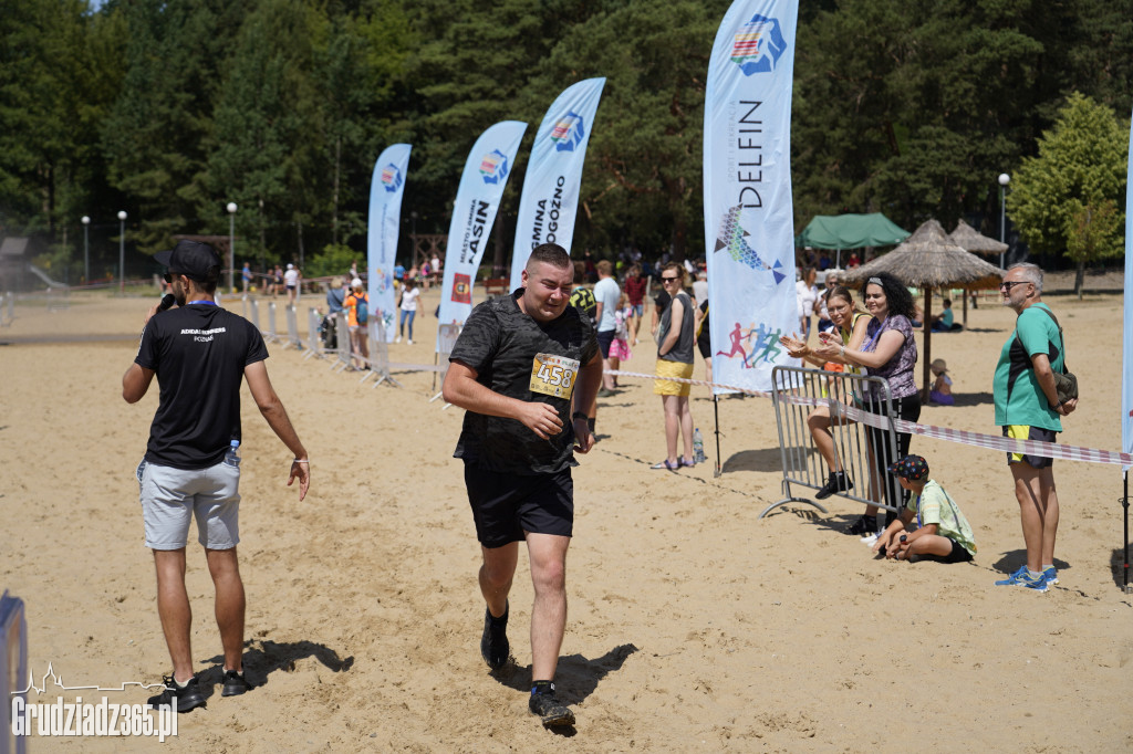 X Bieg 3 Plaż w Rudniku koło Grudziądza - zdjęcia na mecie
