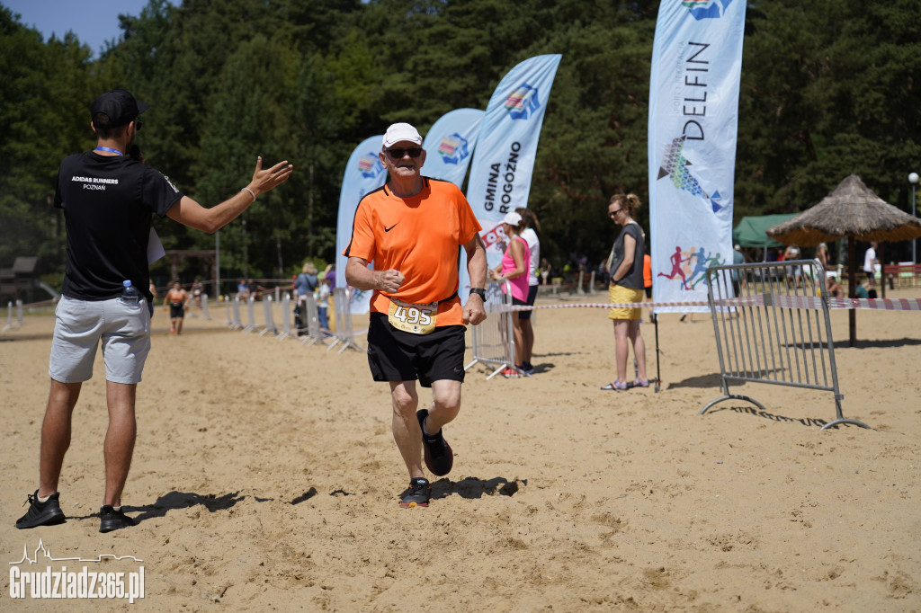 X Bieg 3 Plaż w Rudniku koło Grudziądza - zdjęcia na mecie