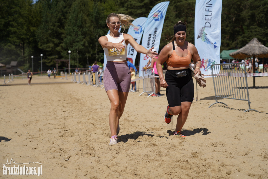 X Bieg 3 Plaż w Rudniku koło Grudziądza - zdjęcia na mecie