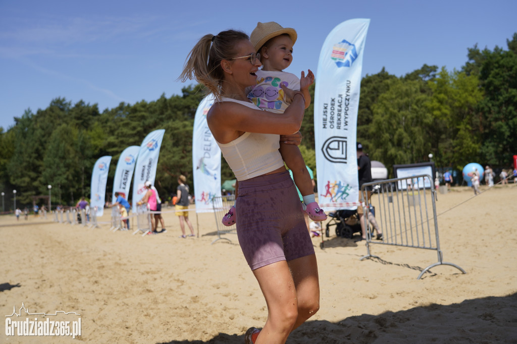 X Bieg 3 Plaż w Rudniku koło Grudziądza - zdjęcia na mecie
