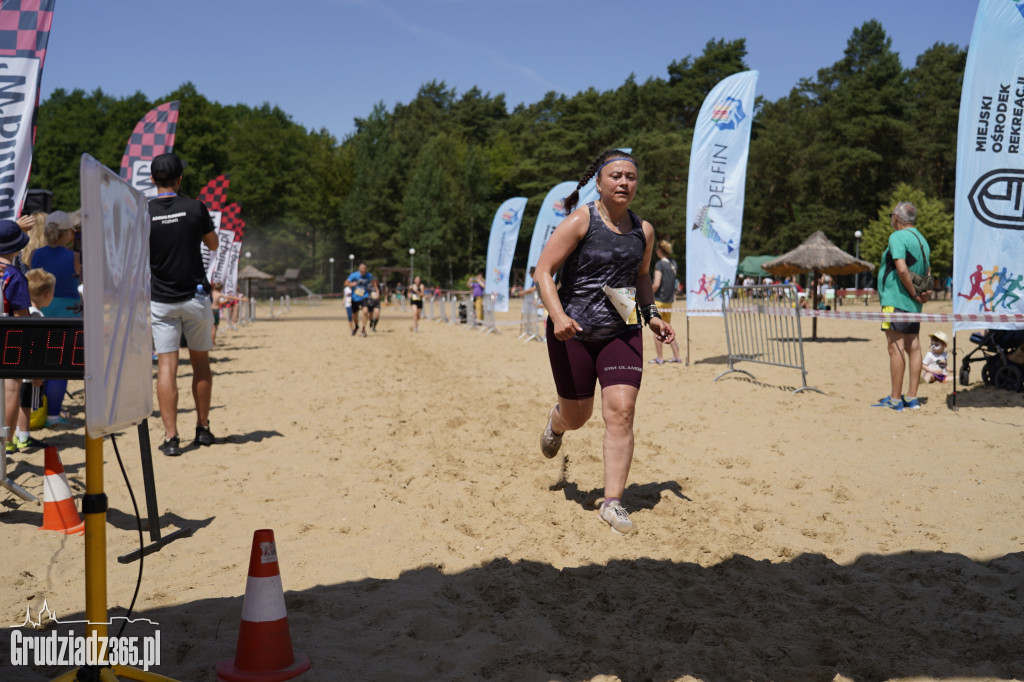 X Bieg 3 Plaż w Rudniku koło Grudziądza - zdjęcia na mecie