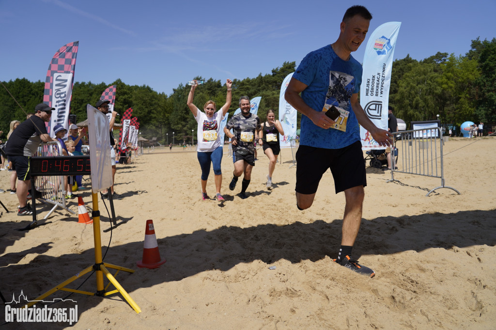 X Bieg 3 Plaż w Rudniku koło Grudziądza - zdjęcia na mecie
