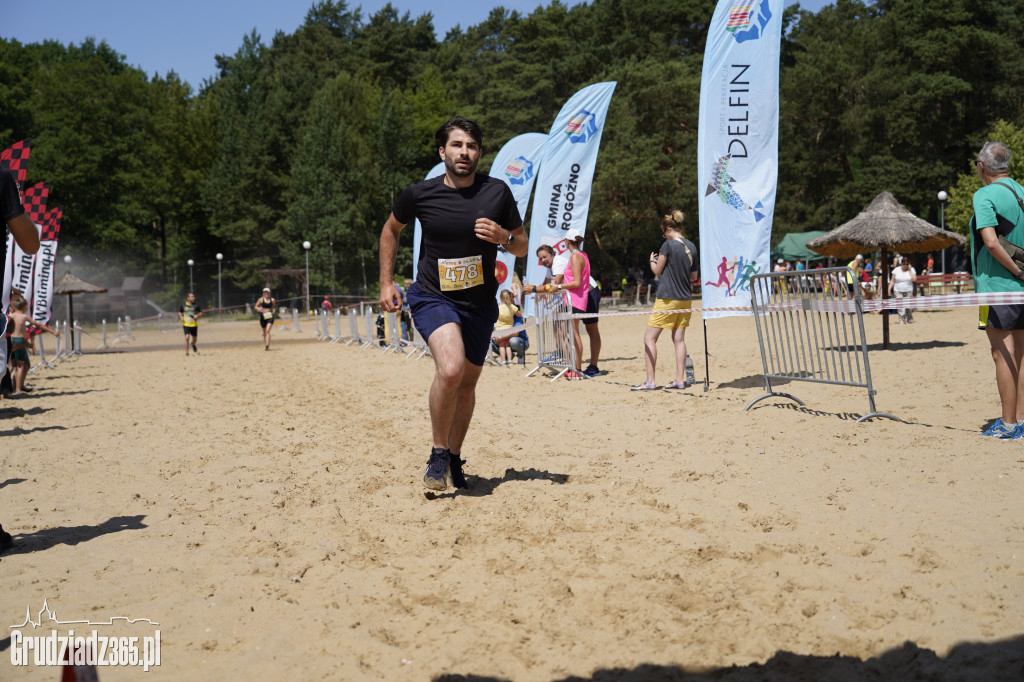 X Bieg 3 Plaż w Rudniku koło Grudziądza - zdjęcia na mecie