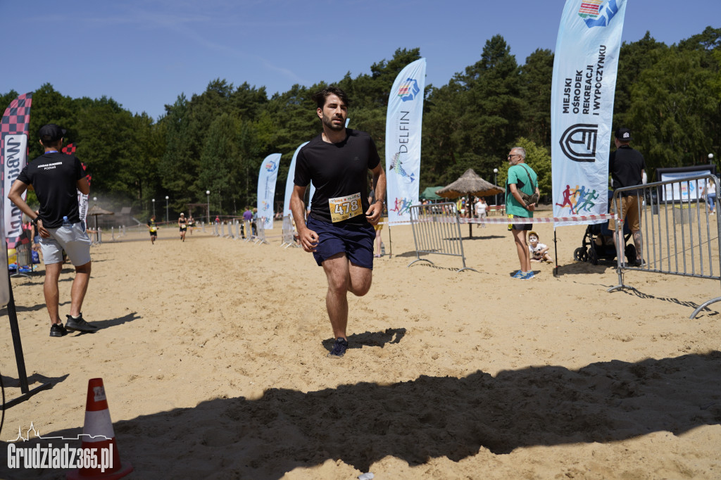 X Bieg 3 Plaż w Rudniku koło Grudziądza - zdjęcia na mecie