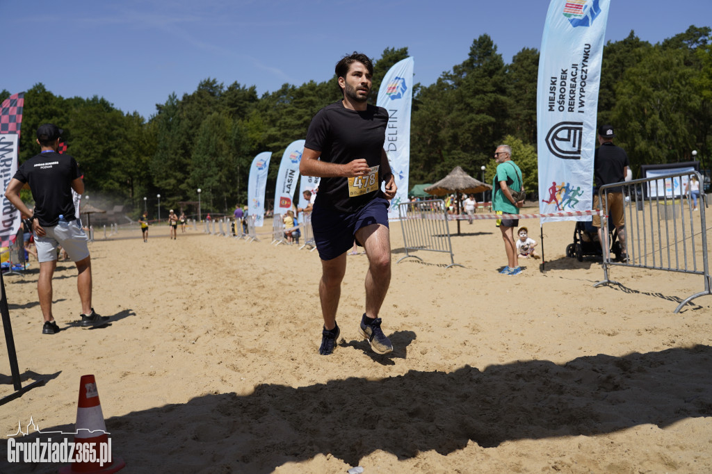 X Bieg 3 Plaż w Rudniku koło Grudziądza - zdjęcia na mecie