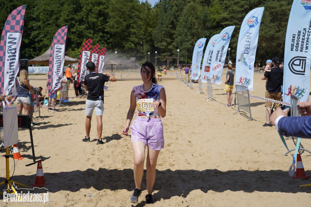 X Bieg 3 Plaż w Rudniku koło Grudziądza - zdjęcia na mecie