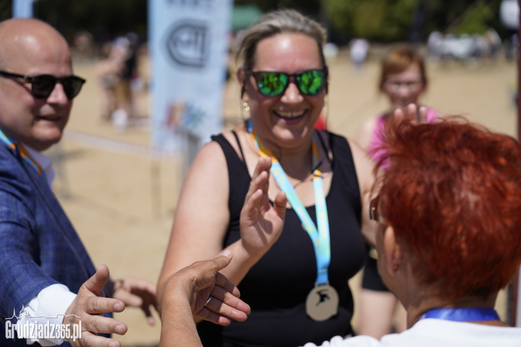 X Bieg 3 Plaż w Rudniku koło Grudziądza - zdjęcia na mecie