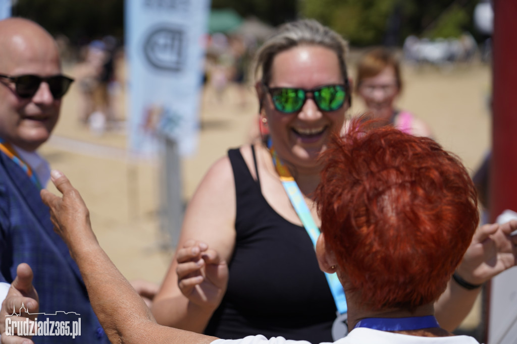 X Bieg 3 Plaż w Rudniku koło Grudziądza - zdjęcia na mecie