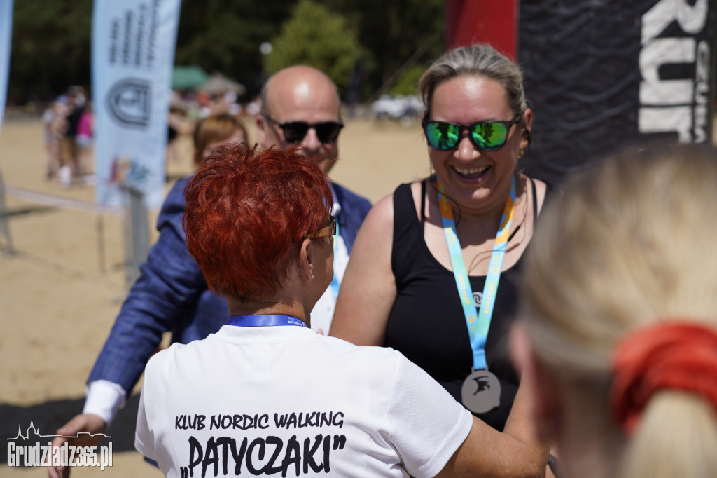 X Bieg 3 Plaż w Rudniku koło Grudziądza - zdjęcia na mecie