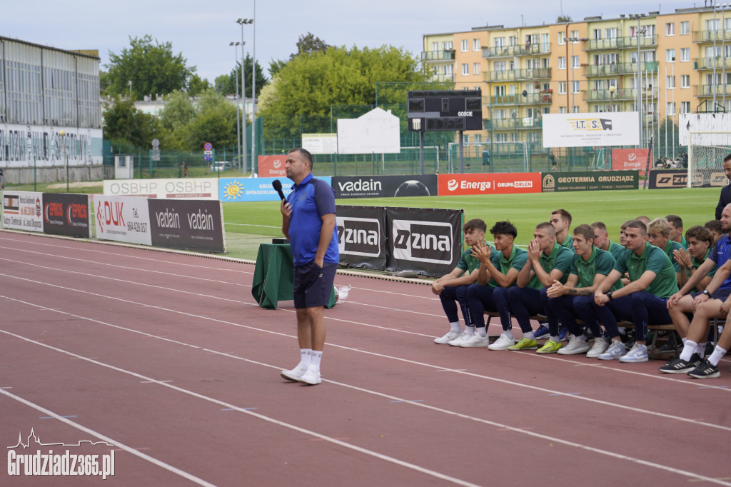 Prezentacji składu drużyny Olimpii Grudziądz