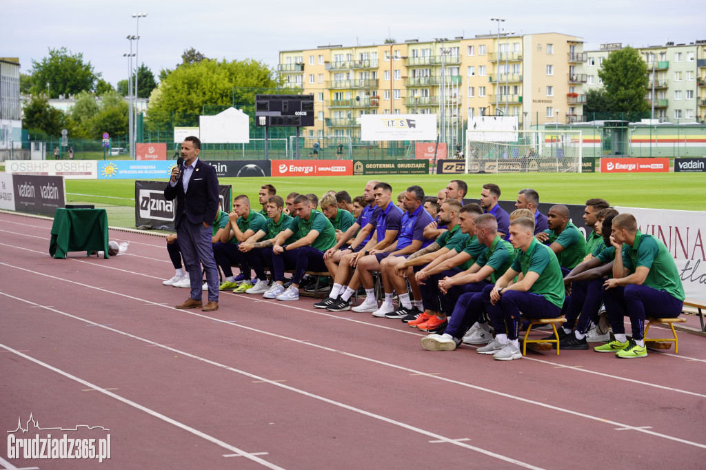Prezentacji składu drużyny Olimpii Grudziądz