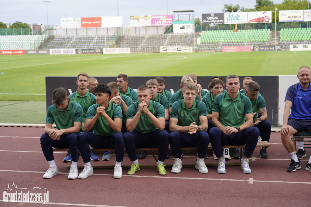 Prezentacji składu drużyny Olimpii Grudziądz