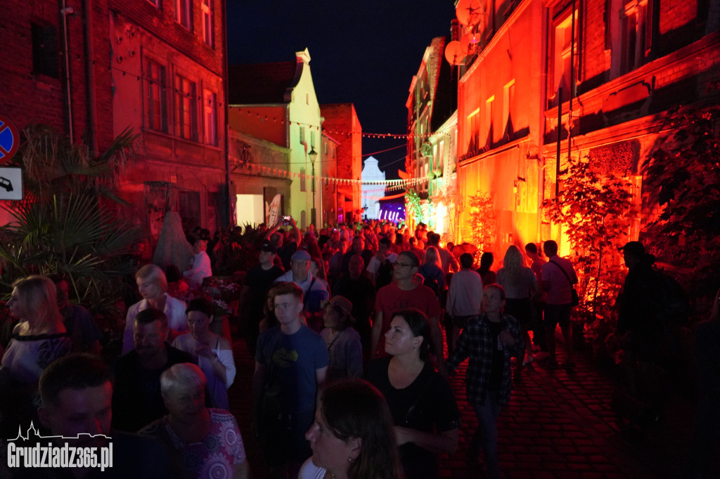 Tłumy mieszkańców Grudziądza na Widowisku Świetlnym