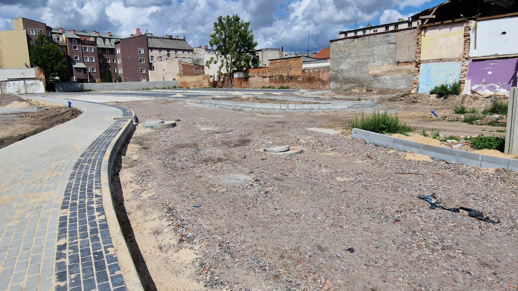 Trwa budowa łącznika Toruńskiej i Kwiatowej w Grudziądzu