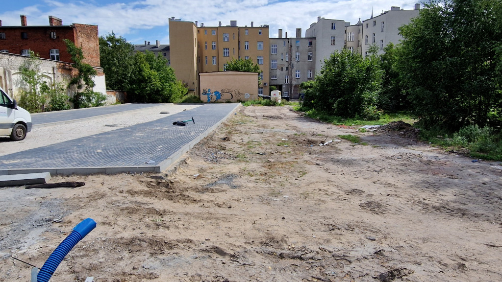 Trwa budowa łącznika Toruńskiej i Kwiatowej w Grudziądzu