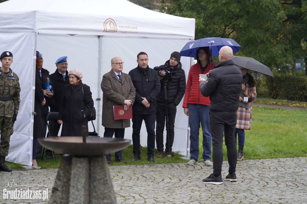 W Grudziądzu uczczono pamięć ofiar rozstrzelanych przez Niemców 10 zakładników