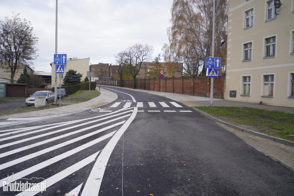 Koniec remontu ulicy Rybackiej w Grudziądzu