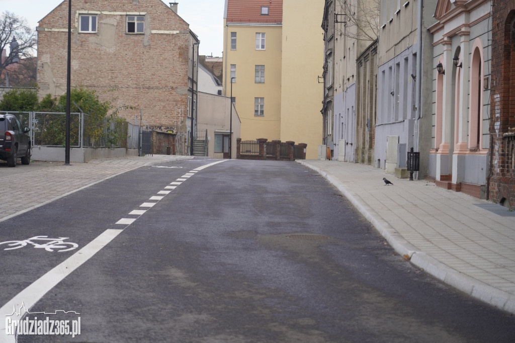 Koniec remontu ulicy Rybackiej w Grudziądzu