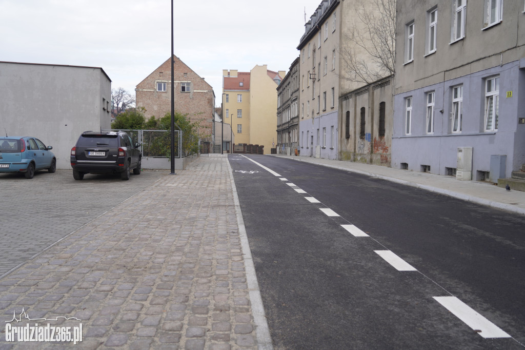 Koniec remontu ulicy Rybackiej w Grudziądzu
