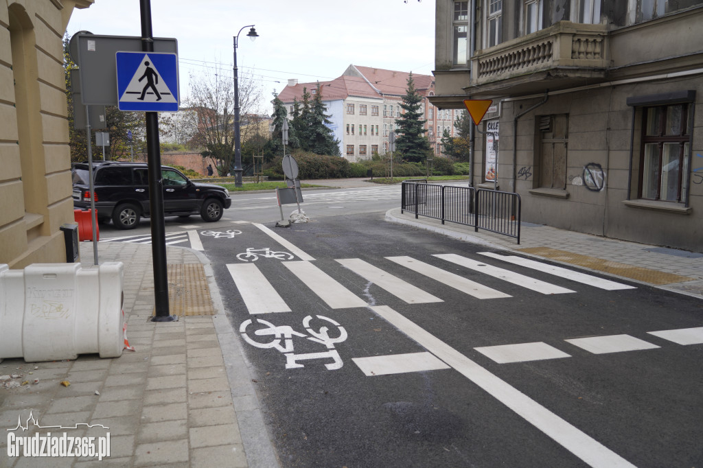 Koniec remontu ulicy Rybackiej w Grudziądzu