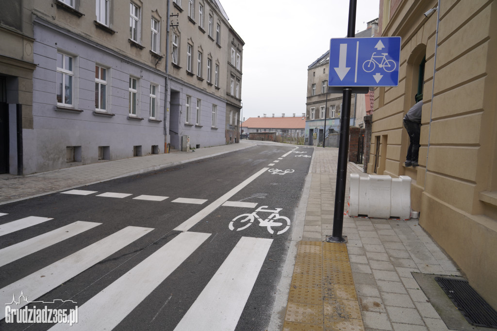 Koniec remontu ulicy Rybackiej w Grudziądzu