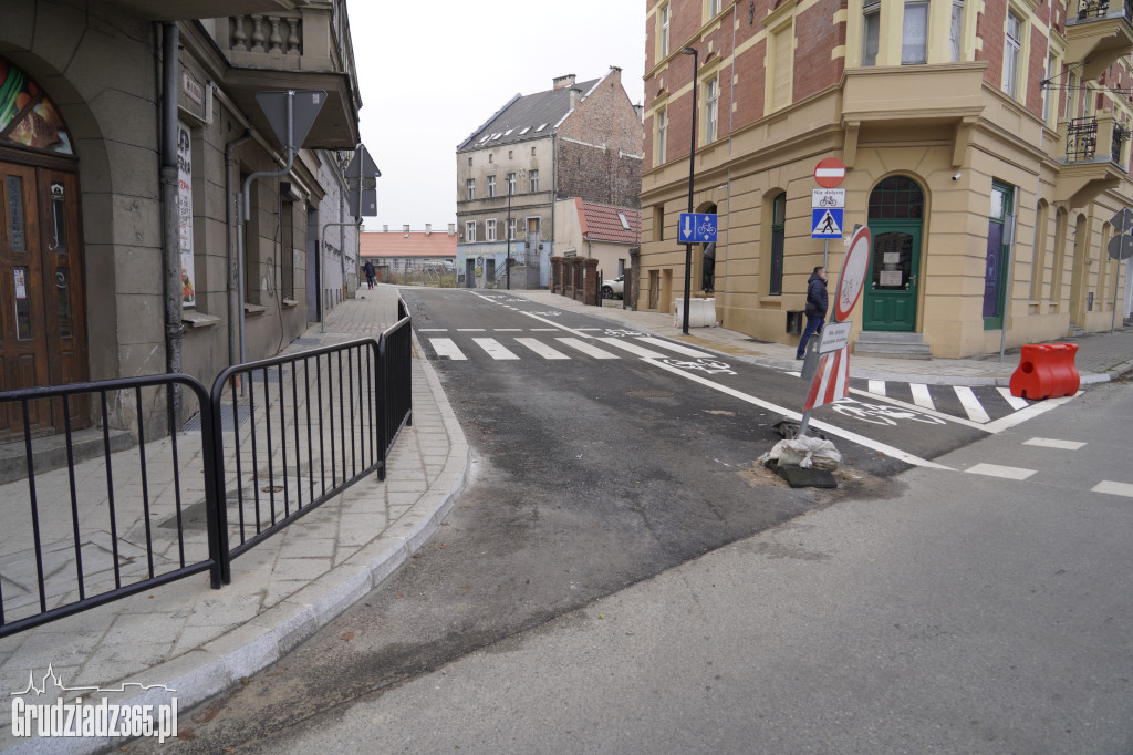 Koniec remontu ulicy Rybackiej w Grudziądzu