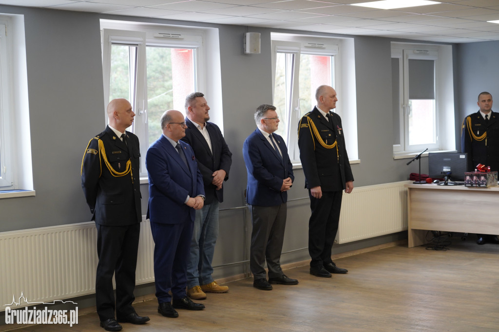 Awanse w stopniach służbowych oraz wyróżnienia dla grudziądzkich strażaków