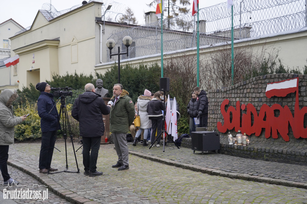 W Grudziądzu obchodzono kolejną rocznicę ogłoszenia stanu wojennego w Polsce