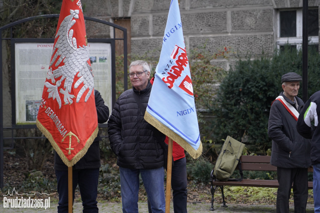 W Grudziądzu obchodzono kolejną rocznicę ogłoszenia stanu wojennego w Polsce