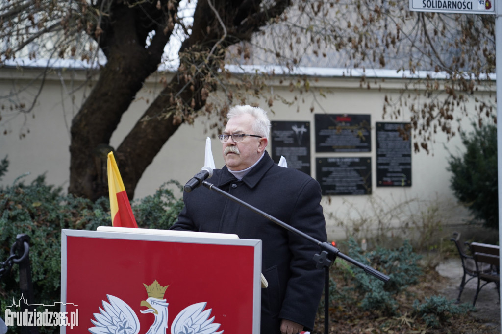 W Grudziądzu obchodzono kolejną rocznicę ogłoszenia stanu wojennego w Polsce