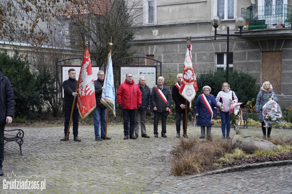 W Grudziądzu obchodzono kolejną rocznicę ogłoszenia stanu wojennego w Polsce