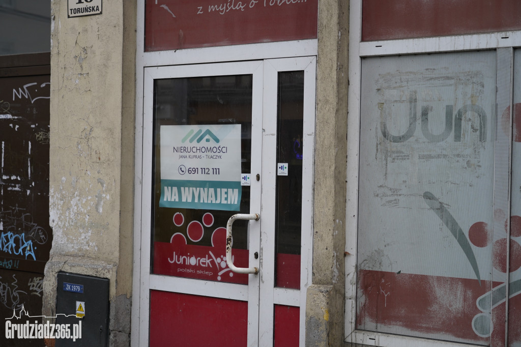 Lokale do wynajęcia na ulicy toruńskiej w Grudziądzu