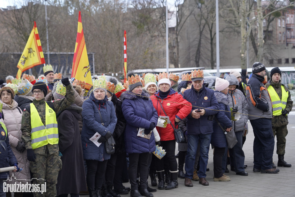 Ulicami Grudziądza po raz dziesiąty przemaszerował Orszak Trzech Króli