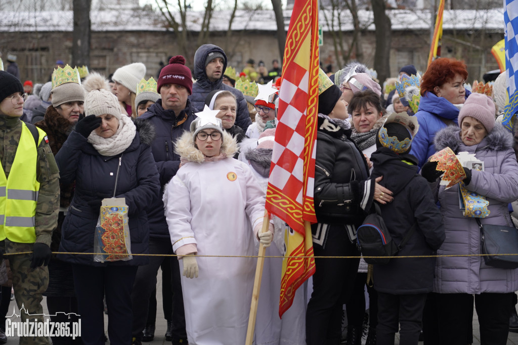 Ulicami Grudziądza po raz dziesiąty przemaszerował Orszak Trzech Króli