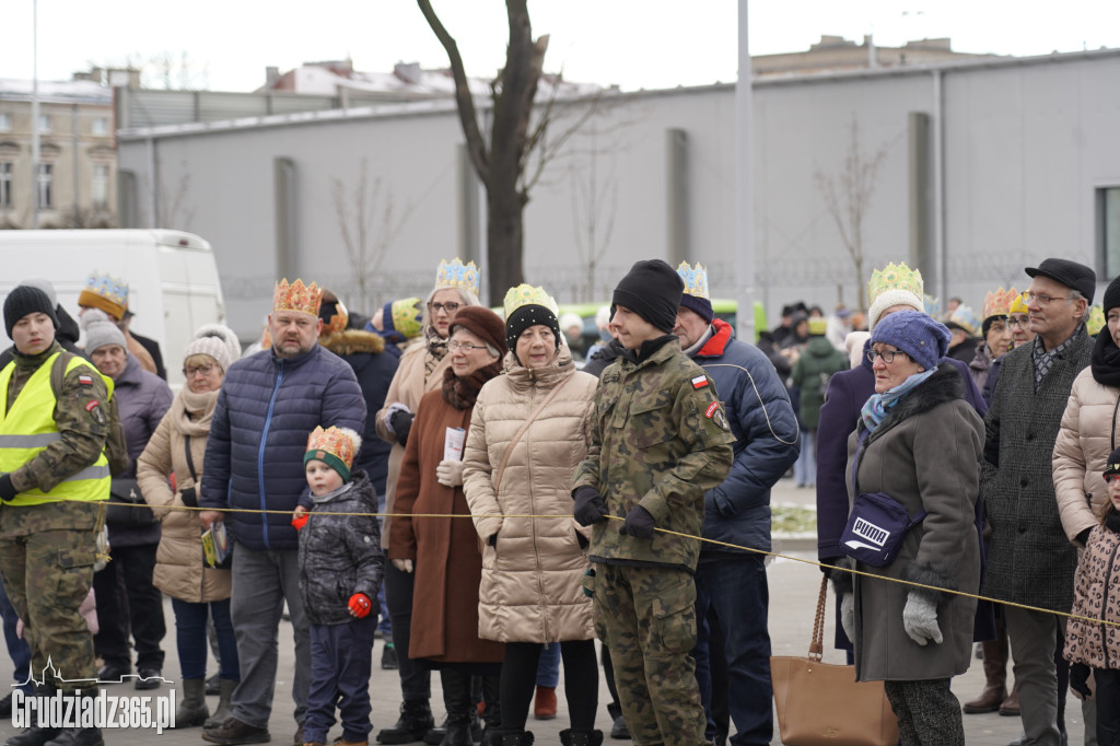Ulicami Grudziądza po raz dziesiąty przemaszerował Orszak Trzech Króli
