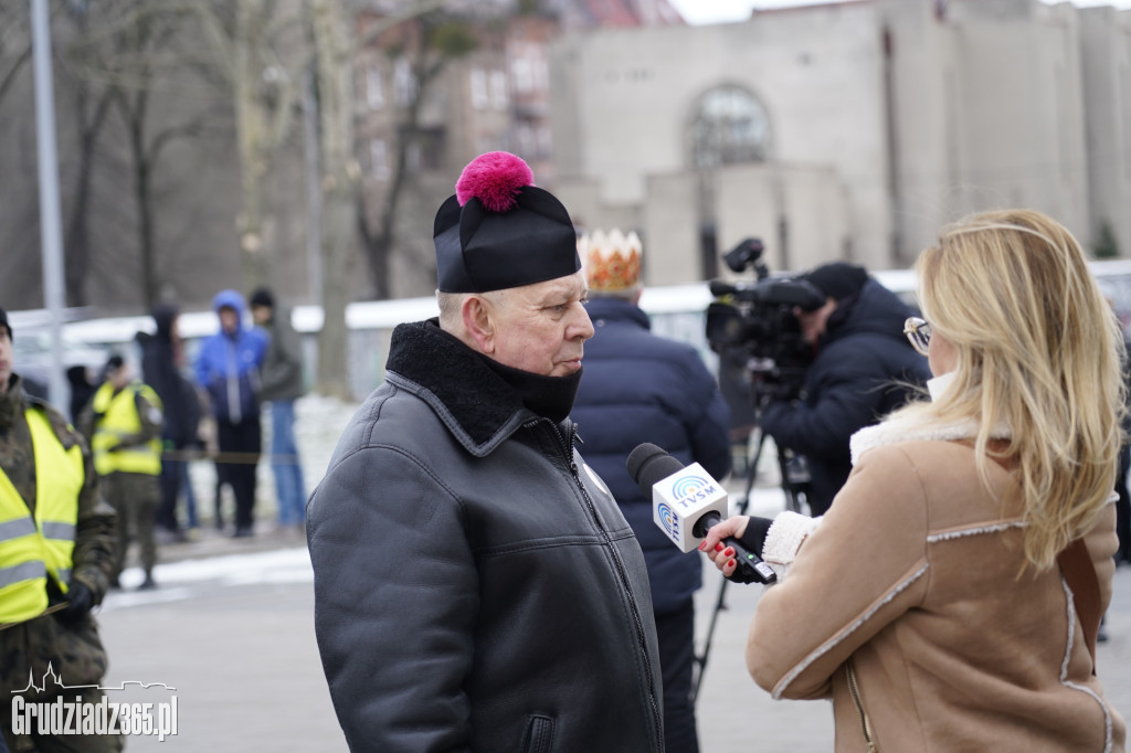 Ulicami Grudziądza po raz dziesiąty przemaszerował Orszak Trzech Króli