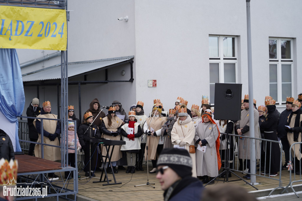 Ulicami Grudziądza po raz dziesiąty przemaszerował Orszak Trzech Króli