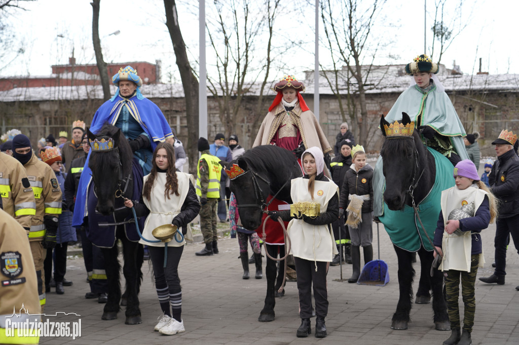 Ulicami Grudziądza po raz dziesiąty przemaszerował Orszak Trzech Króli