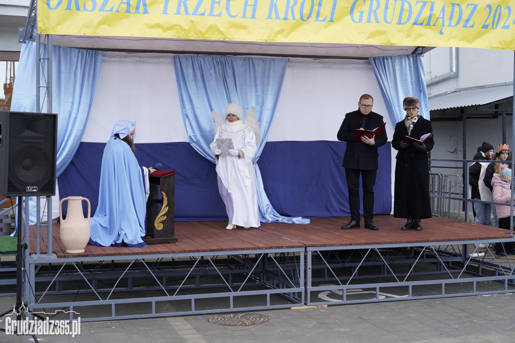 Ulicami Grudziądza po raz dziesiąty przemaszerował Orszak Trzech Króli