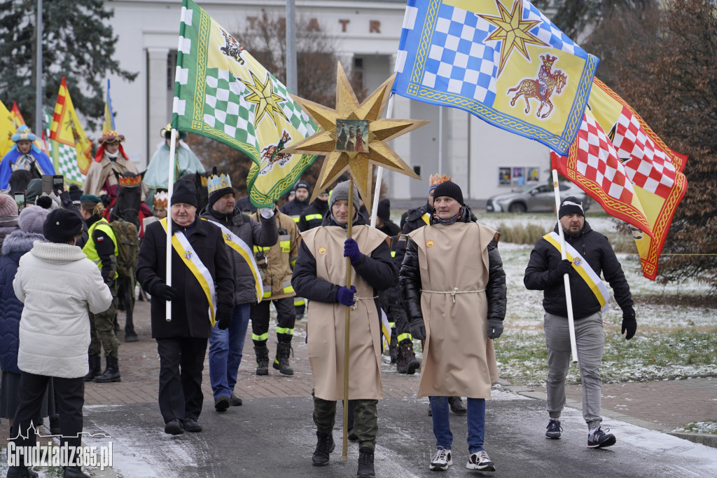 Ulicami Grudziądza po raz dziesiąty przemaszerował Orszak Trzech Króli