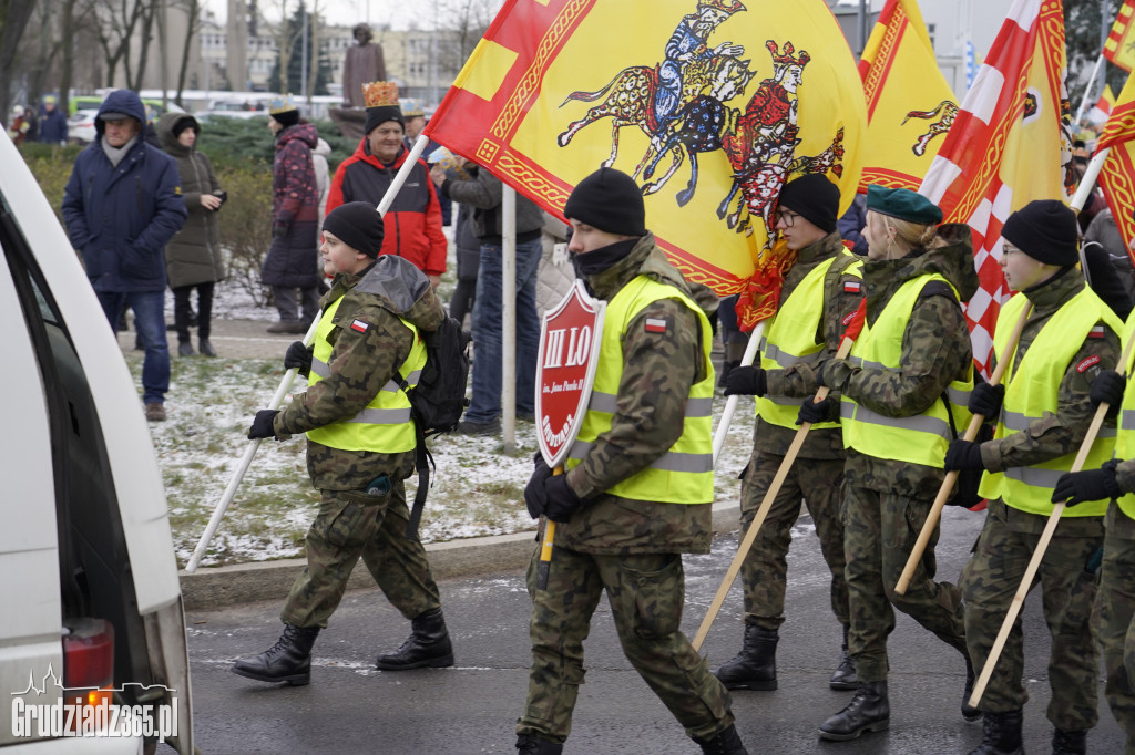 Ulicami Grudziądza po raz dziesiąty przemaszerował Orszak Trzech Króli